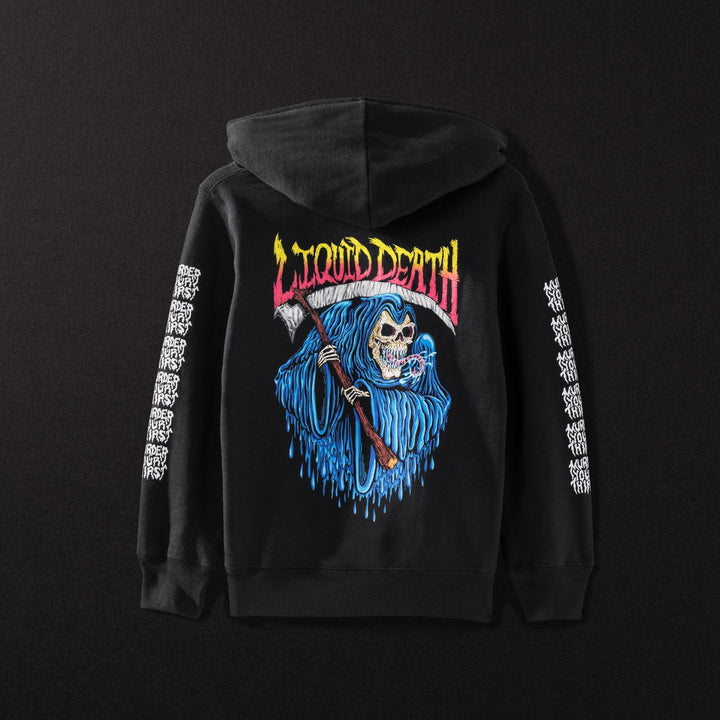 Thrashed to Death Kids Hoodie T0