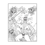 Liquid Death: The Official Coloring Book