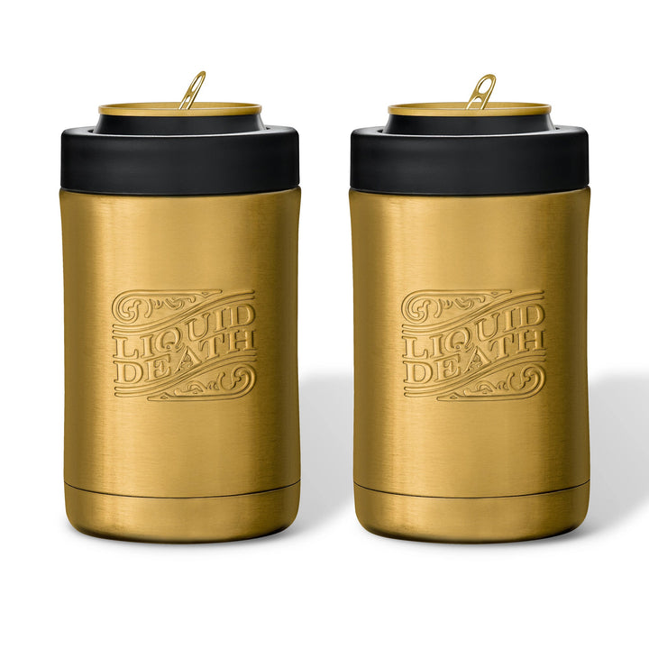 Death Metal Steel Can Cooler Set Z5